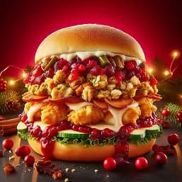 Festive Chicken Sandwich