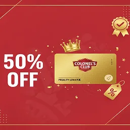 Colonel's Club Discount