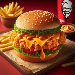 Colonel Original Burger Menü