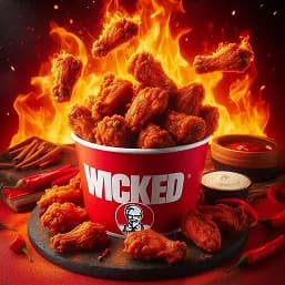 20 Hot Wings Bucket