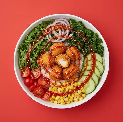 Poké Bowl Sweetest Chili Menu