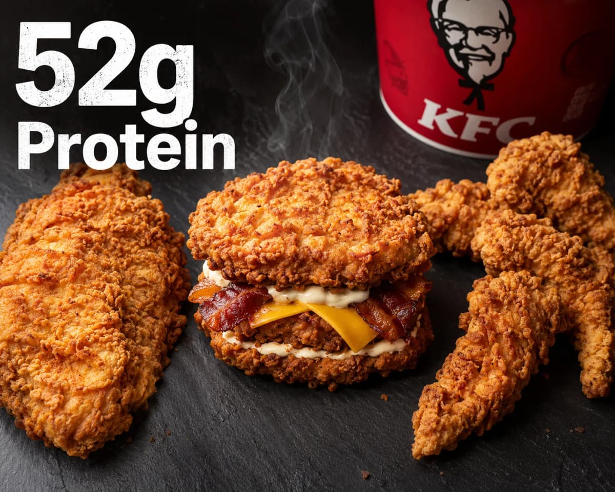 KFC High-Protein Meals 2026 - Best Items for Gym and Muscle Gains